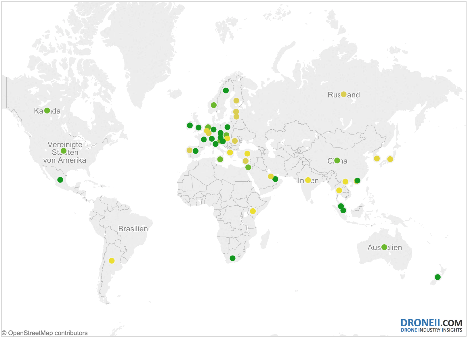global UAV regulation Drone Industry Insights