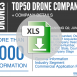TOP50 drone companies database download icon